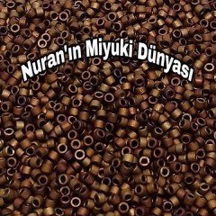 No: 60 Miyuki Delica 11/00 DB1051 | Mat Antik Kızıl Kahve Janjanlı 3 gram