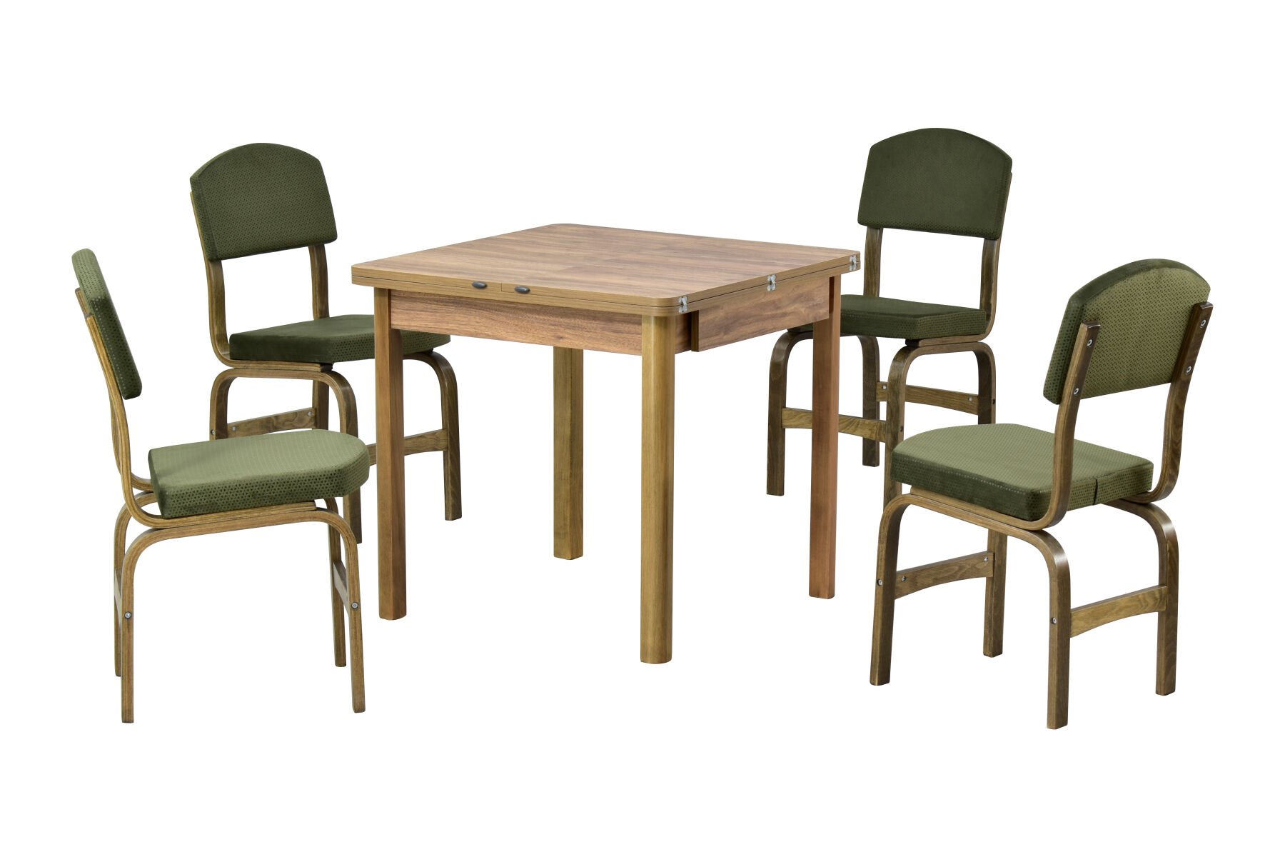 Ege Sandalye Fırat Mutfak Masası Takımı - 80x80 cm