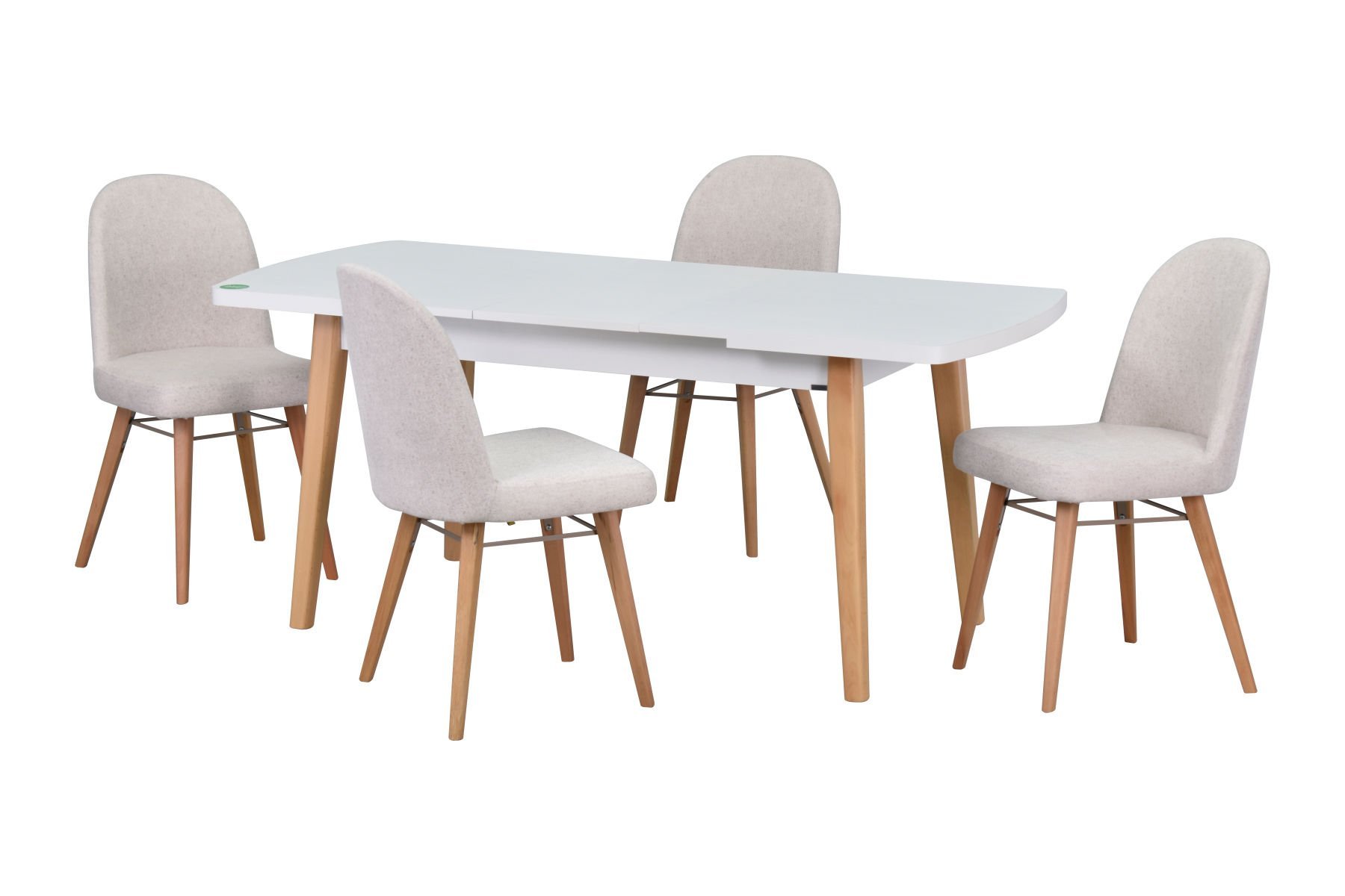 Mara Sandalye Aras Mutfak Masası Takımı - 80x140 cm