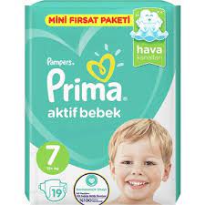 Prima Aktif Bebek 7 No 19 Adet