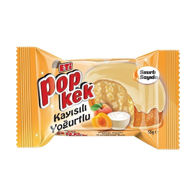 Eti Popkek Kayısılı Yoğurtlu 55 gr