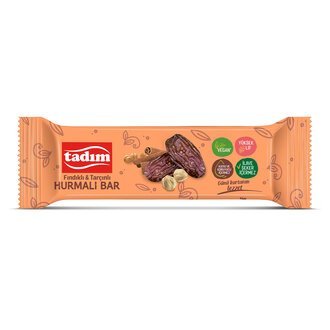 Tadım Fındıklı & Tarçınlı Hurmalı Bar 40 Gr