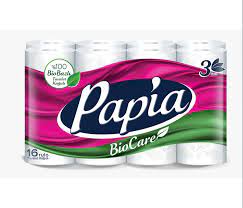 Papia Bio Care Tuvalet Kağıdı 16Adet