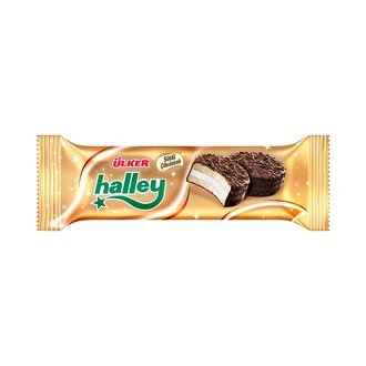 Ülker Halley Bisküvi Çikolatalı Sandviç 66 Gr