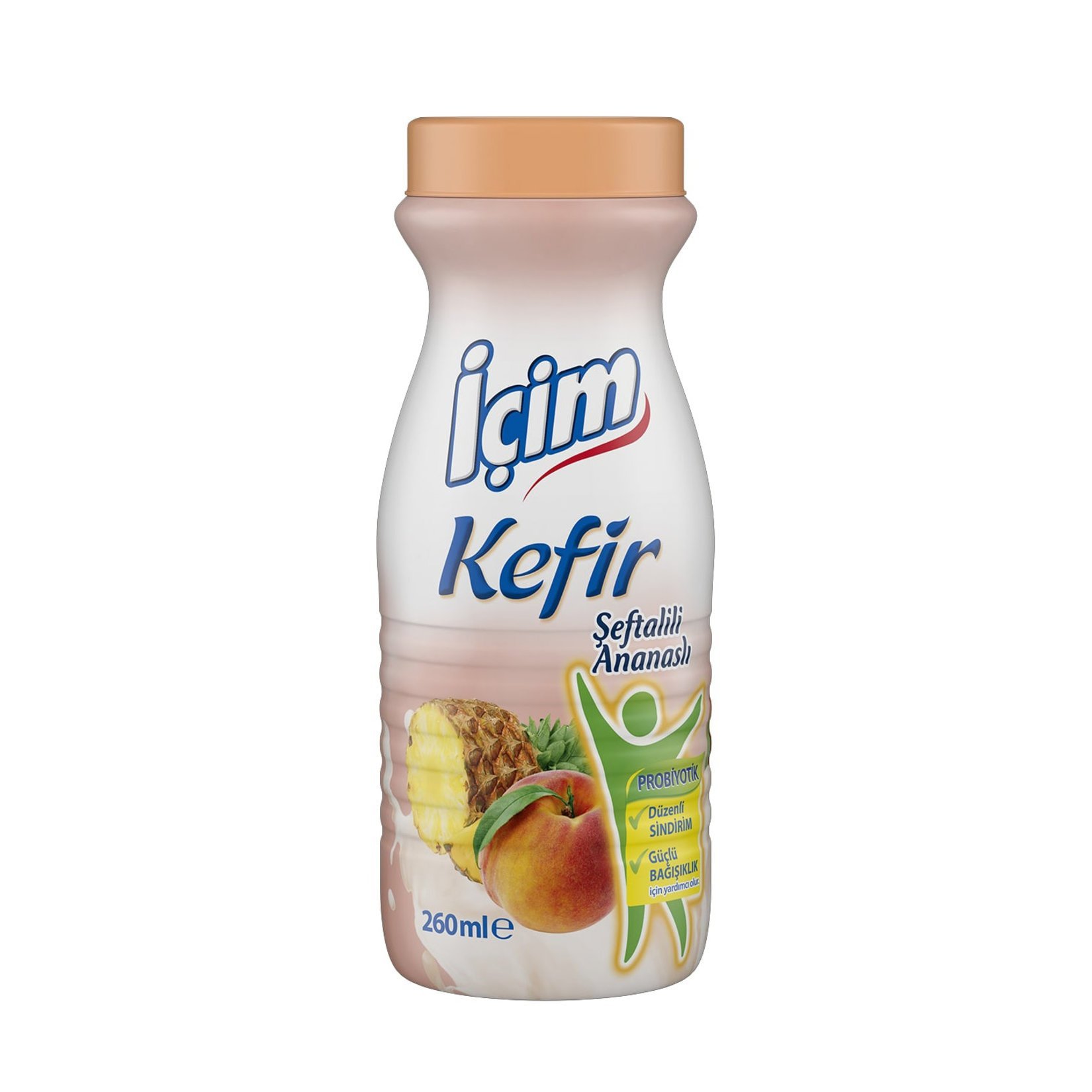 İçim Kefir Şeftali Ananas 260 Ml