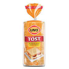 Uno Tost Ekmeği 350 Gr Şekersiz
