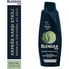 Blendax Men Kepeğe Karşı Etkili 4'ü 1 Arada Kil Özlü Şampuan 500 Ml