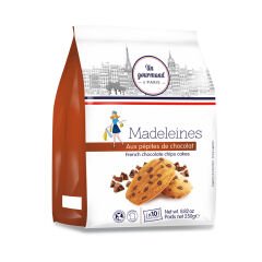 Un Gourmand Madeleines With Chocolate Chips 250 Gr