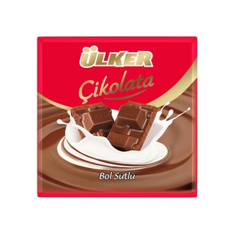 Ülker Kare Çikolata Sütlü 60 Gr