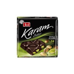 Eti Karam %54 Kakaolu Antep Fıstıklı Çikolata 60 Gr