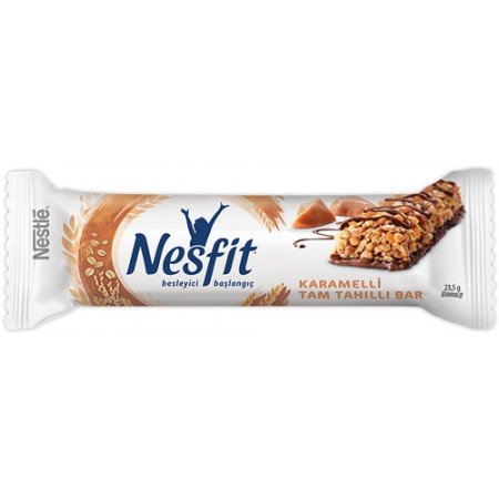 Nestle Nesfit Karamelli Tam Tahıllı Bar 23.5 Gr