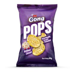 Eti Gong Pops Mısır Ve Pirinç Patlağı Sade 80 Gr