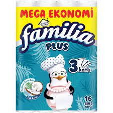 Familia Plus Havlu Coconut Özlü 16 lı