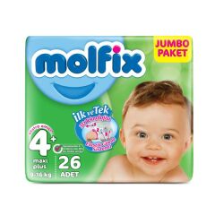 Molfix Yeni Jumbo Maxi Plus (4+) 26'Lı