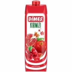 Dimes Karışık Lezzet Kırmızı Meyveler 1 Lt