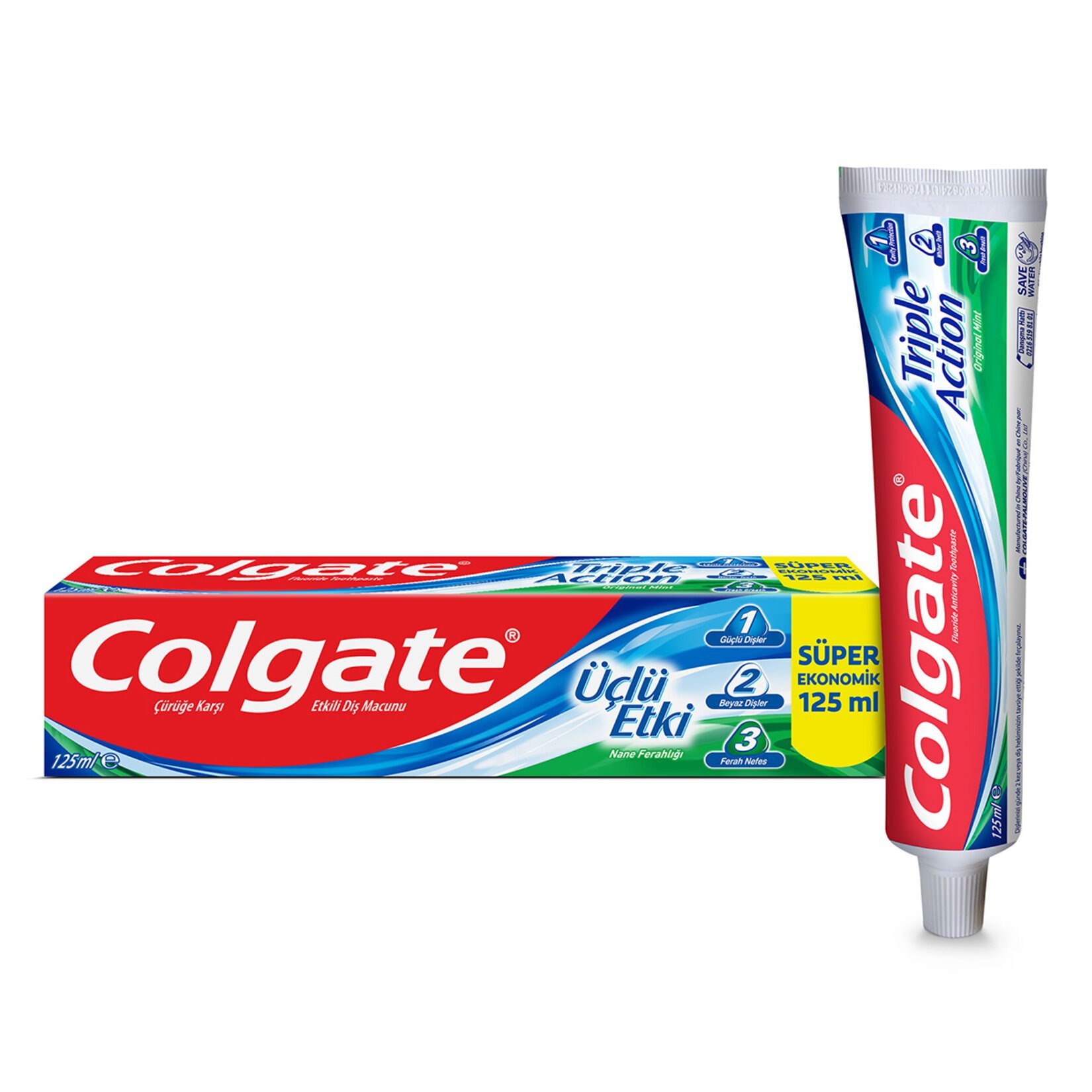 Colgate 3'lü Etki Nane Ferahlığı 100 ml