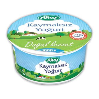 Sütaş Kaymaksız Yoğurt 1000 G