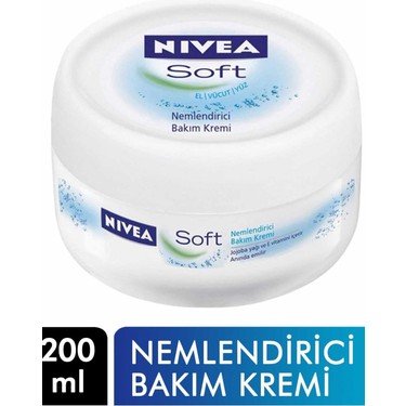 Nivea Soft Krem 200 ml Nemlendirici Bakım