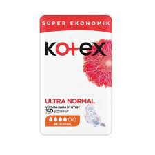 Kotex Ultra Quadro Hijyenik Ped Normal 24'lü