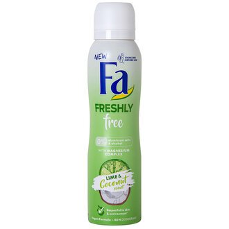 Fa Freshly Free Lime&Coconut Deodorant 150 Ml