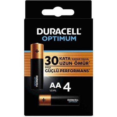 Duracell Optimum AA Kalem Pil 4'lü