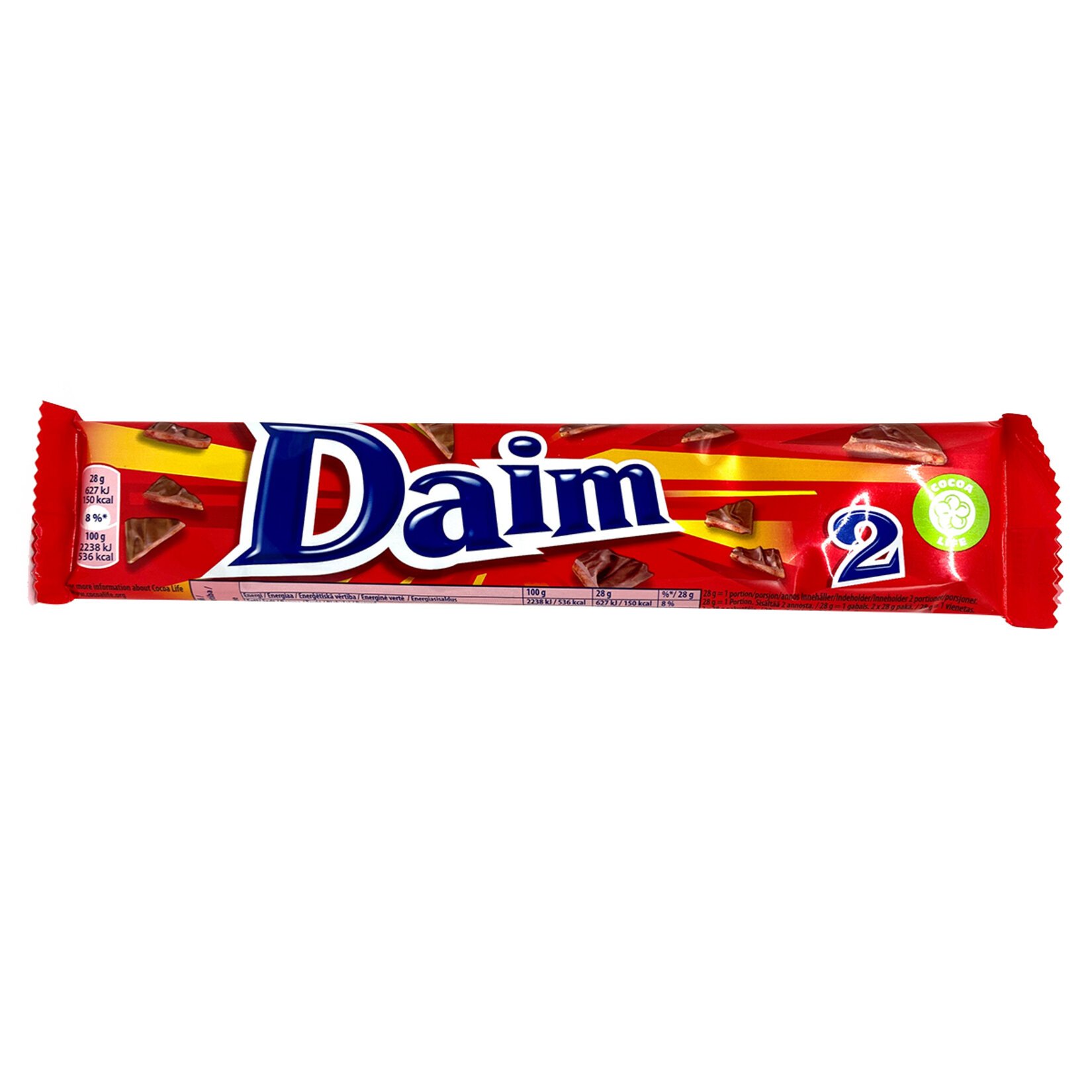 Daim Badem Ve Karamel Dolgulu Sütlü Çikolata 56Gr