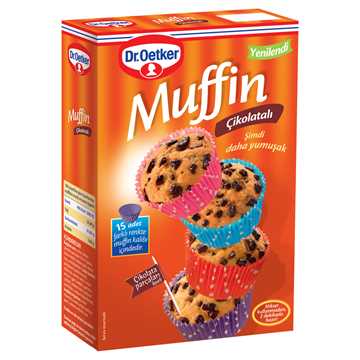 Dr. Oetker Muffin - Çikolatalı 345 Gr