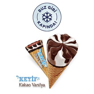 Cornetto Keyif Çikolata Vanilya 110 Ml