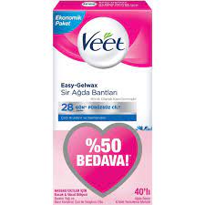 Veet Sir Ağda Bandı Hassas 40'lı