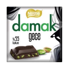 Nestle Damak Gece Antep Fıstıklı Bitter Çikolata 60 Gr