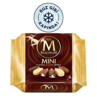 Magnum Mini Classic Badem Beyaz 345 Ml