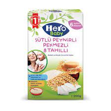 Hero Baby Ek Besin Mama Süt-Peynir Pekmez 200 Grv