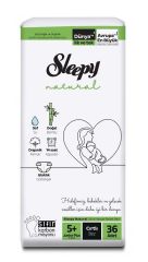 Sleepy Natural 5+ Numara Junior Plus 36'li Bebek Bezi