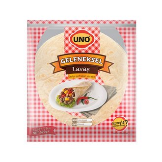 Uno Geleneksel Lavaş 25 Cm 520 Gr