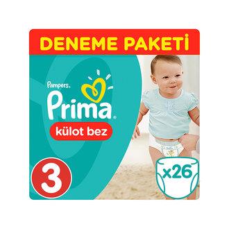 Prima Pampers Midi Tekli Külot Bebek Bezi 6-11 Kg 3 Numara 26'Lı