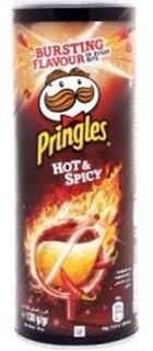 Pringles Potato Chıps Hot 130 Gr