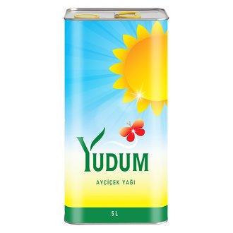 Yudum Ayçiçek Yağı 5 Lt