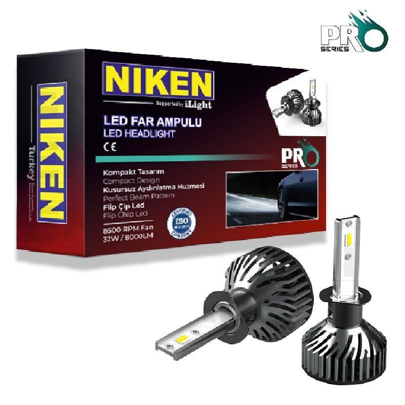 Niken Led Xenon Pro Serisi H1 - 120030101