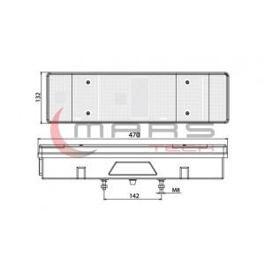 Man L-M-F-TGA Sol Stop Lamba 1,5 Amp (Arka Soketli)