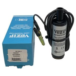 Vezir 24 Volt Sıvı Transfer Pompası Mazot Pompası İnce - VEZİR- 02