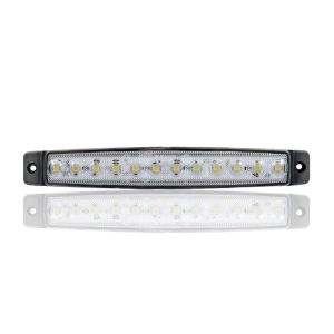 Sanel 12V Üniversal Parmak 12 Led Basamak Beyaz SBC12W12