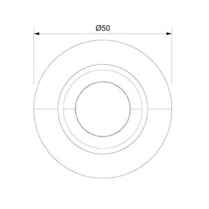 Sanel Power Spot Led Lamba 12-24V1W Beyaz SSP100W