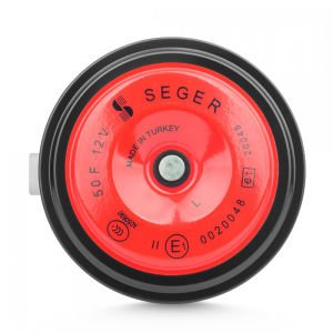 SEGER-50F Midi Disk Korna 12V (Didit), Kalın Ses, Sıcma 3 Soket (Peugeot, Citreon)