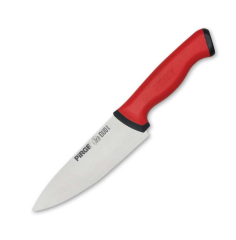 Pirge Duo Şef Bıçağı 16 CM Kırmızı