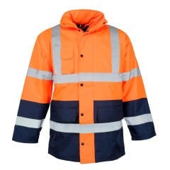 Bestguard Yüksek Görünümlü 5 + 1 Parka Turuncu