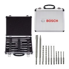 Bosch Professional GBH 180-Lİ 4.0AH Delici Kırıcı + 11 parçalı SDS plus matkap ucu set