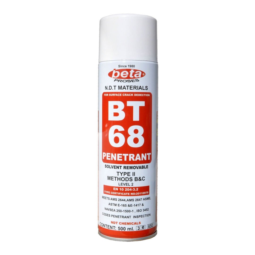 Beta BT-68 Kırmızı Penetrant Sprey  500 ml