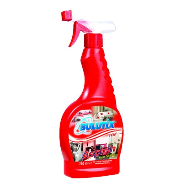 Genel Temizlik ve Leke Çıkarıcı Deterjan Aspiri Spreyli 12X750ML Koli