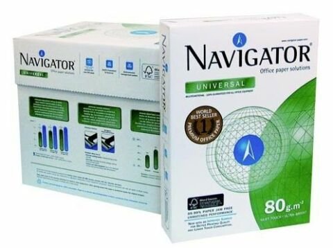 Navigator A4 Fotokopi Kağıdı 80gr/500 lü 1 koli=5 paket