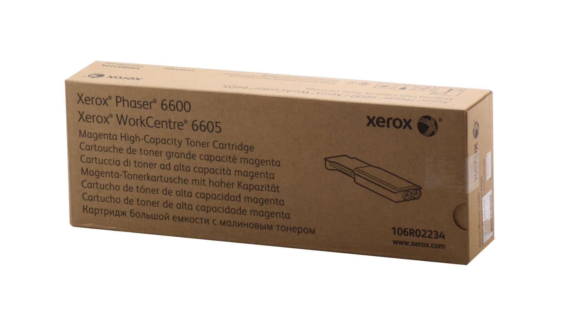 Xerox 106R02234 Phaser 6600/6605 Yüksek Kapasite Magenta Kırmızı Toner